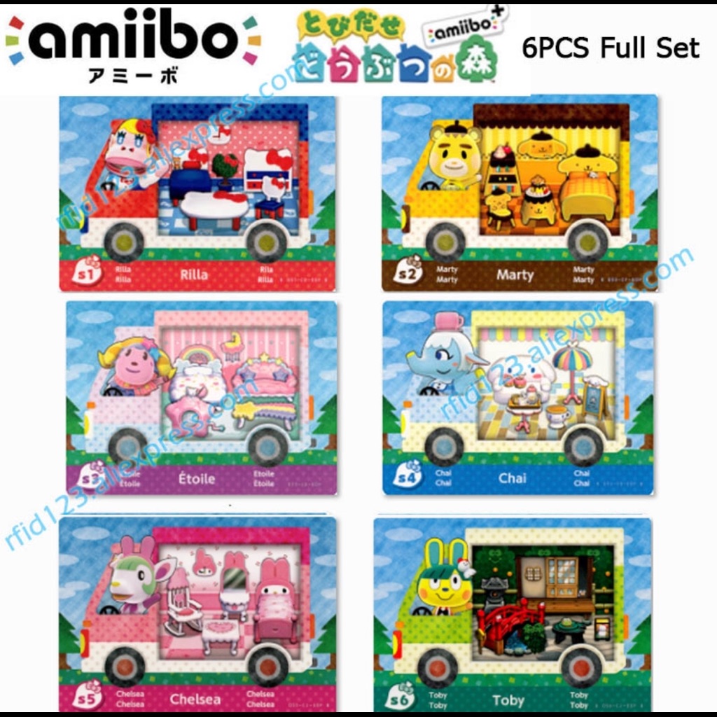 Nintendo | Toys | Animal Crossing X Sanrio Amiibo Stickers | Poshmark